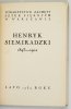 [KATALOG]. Towarzystwo Zachęty Sztuk Pięknych. Henryk Siemiradzki 1843-1902.
